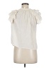 Ulla Johnson 100% Silk Ivory Blouse Size 8 - photo 2