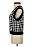 J for Justify 100% Acrylic Houndstooth Black Sweater Vest Size S - photo 5