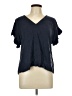 Cremieux Blue Short Sleeve Top Size L - photo 1