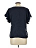 Cremieux Blue Short Sleeve Top Size L - photo 2