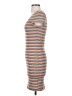 Luna Chix Stripes Gray Casual Dress Size S - photo 5