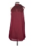 TCEC 100% Polyester Solid Burgundy Cocktail Dress Size S - photo 1