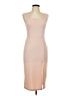 Unbranded Solid Tan Cocktail Dress Size L - photo 1