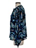 Marie Oliver Paisley Blue Long Sleeve Blouse Size S - photo 5