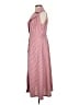 Unbranded 100% Polyester Stripes Pink Casual Dress Size S - photo 5