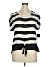 Heart Soul Black Short Sleeve Top Size XL - photo 1