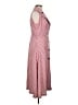 Unbranded 100% Polyester Stripes Pink Casual Dress Size S - photo 4