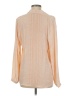 Rose + Olive 100% Polyester Tan Long Sleeve Blouse Size M - photo 2