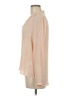 Rose + Olive 100% Polyester Tan Long Sleeve Blouse Size M - photo 5