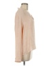 Rose + Olive 100% Polyester Tan Long Sleeve Blouse Size M - photo 4