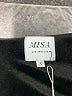 MISA Los Angeles Black Long Sleeve Blouse Size S - photo 3