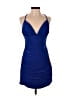STACEES Blue Cocktail Dress Size 2 - photo 1