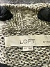Ann Taylor LOFT Metallic Silver Turtleneck Sweater Size XS - photo 7