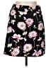 Rafaella Floral Black Casual Skirt Size 6 - photo 1