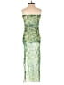 Shein Graphic Green Cocktail Dress Size XS - photo 2