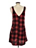 Shein Plaid Red Casual Dress Size L - photo 2