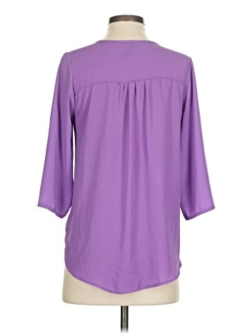 Buttons 3/4 Sleeve Blouse (view 2)