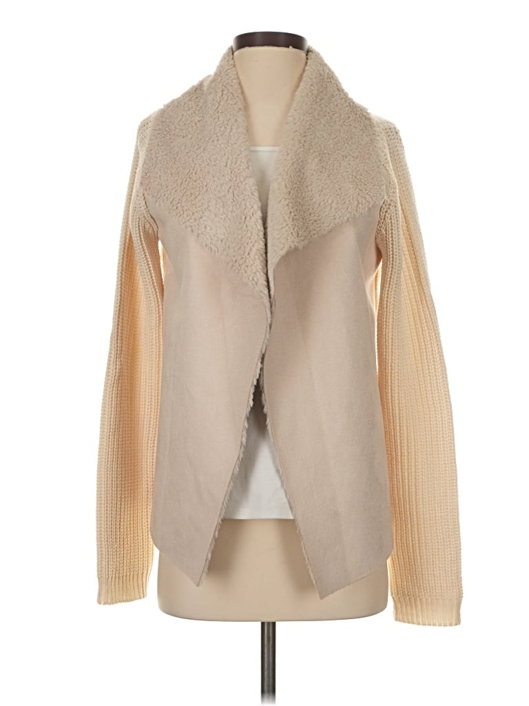 Pre-owned 21 Main Coat In Tan