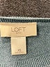Ann Taylor LOFT Outlet 100% Cotton Blue Pullover Sweater Size XS - photo 4