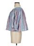 FRAME 100% Linen Blue 3/4 Sleeve Blouse Size XS - photo 5