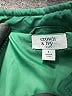 Crown & Ivy 100% Polyester Green Vest Size 6 - photo 3