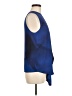 Babaton 100% Polyester Blue Sleeveless Blouse Size M - photo 4