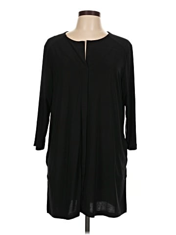 Attitudes by Renee 3/4 Sleeve Blouse (view 1)