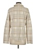 Mystree Plaid Ivory Coat Size S - photo 2