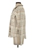 Mystree Plaid Ivory Coat Size S - photo 5