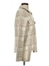 Mystree Plaid Ivory Coat Size S - photo 4