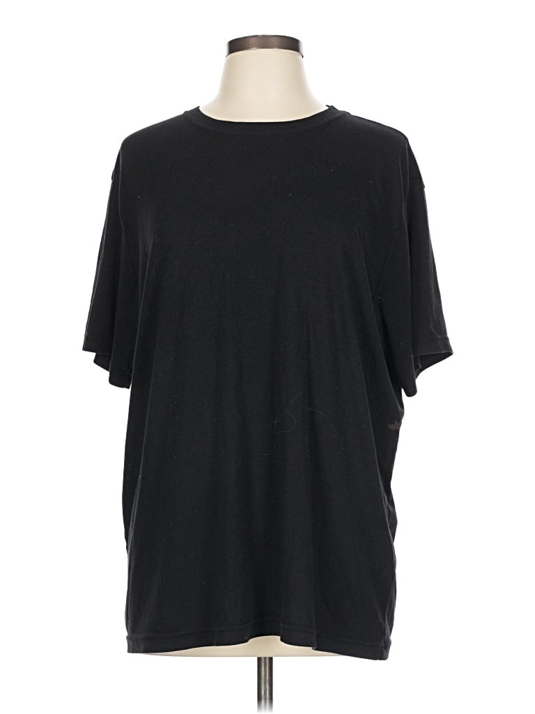 Pre-owned George Short Sleeve T-shirt In Black