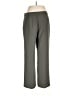 Kasper 100% Polyester Solid Gray Dress Pants Size 12 (petite) - photo 2