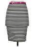 Wearever Stripes Black Casual Skirt Size S - photo 2