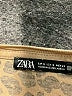 Zara Animal Print Brown Short Sleeve Top Size S - photo 4
