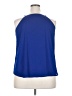 EVERA B 100% Polyester Blue Sleeveless Blouse Size XXL - photo 2