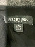 Perceptions Black Kimono Size 22W - photo 7