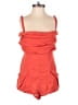 By Anthropologie Orange Red Romper Size XS - photo 1