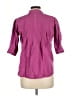 Provogue Purple 3/4 Sleeve Button-Down Shirt Size XL - photo 2