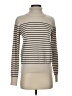 Tea n Rose Stripes Ivory Turtleneck Sweater Size S - photo 1