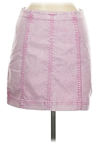 Free People Denim Skirt (view 1)