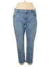 Old Navy Solid Blue Jeans Size 16 - photo 1