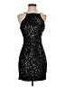 Express 100% Polyester Stars Black Cocktail Dress Size XS - photo 1