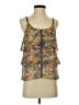 Eliot 100% Silk Yellow Sleeveless Silk Top Size XS - photo 1