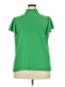 ELOQUII 100% Polyester Green Short Sleeve Blouse Size 20 - photo 2