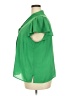 ELOQUII 100% Polyester Green Short Sleeve Blouse Size 20 - photo 5