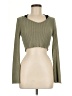 Shein Green Long Sleeve T-Shirt Size 6 - photo 1