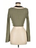 Shein Green Long Sleeve T-Shirt Size 6 - photo 2