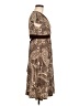 Jones Studio Paisley Brown Casual Dress Size 6 - photo 4