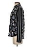 Express 100% Polyester Floral Black Long Sleeve Blouse Size XS - photo 5