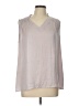 Fun2Fun 100% Polyester Gray Long Sleeve Blouse Size L - photo 1